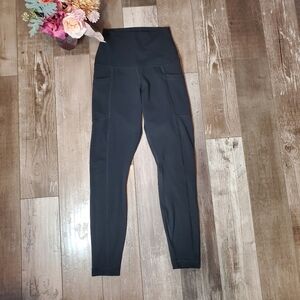 Yogalicious Lux Tribeca Ankle Tight Women's Size XS Black NWOT